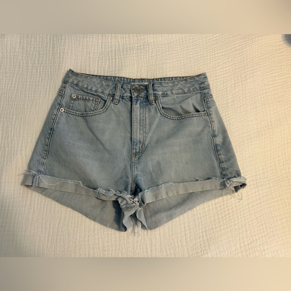 Garage Classic Light Blue Denim Shorts